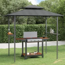 Altana Nad Grill Zadaszenie Nad Grill Antracytowe 240x150x243 cm