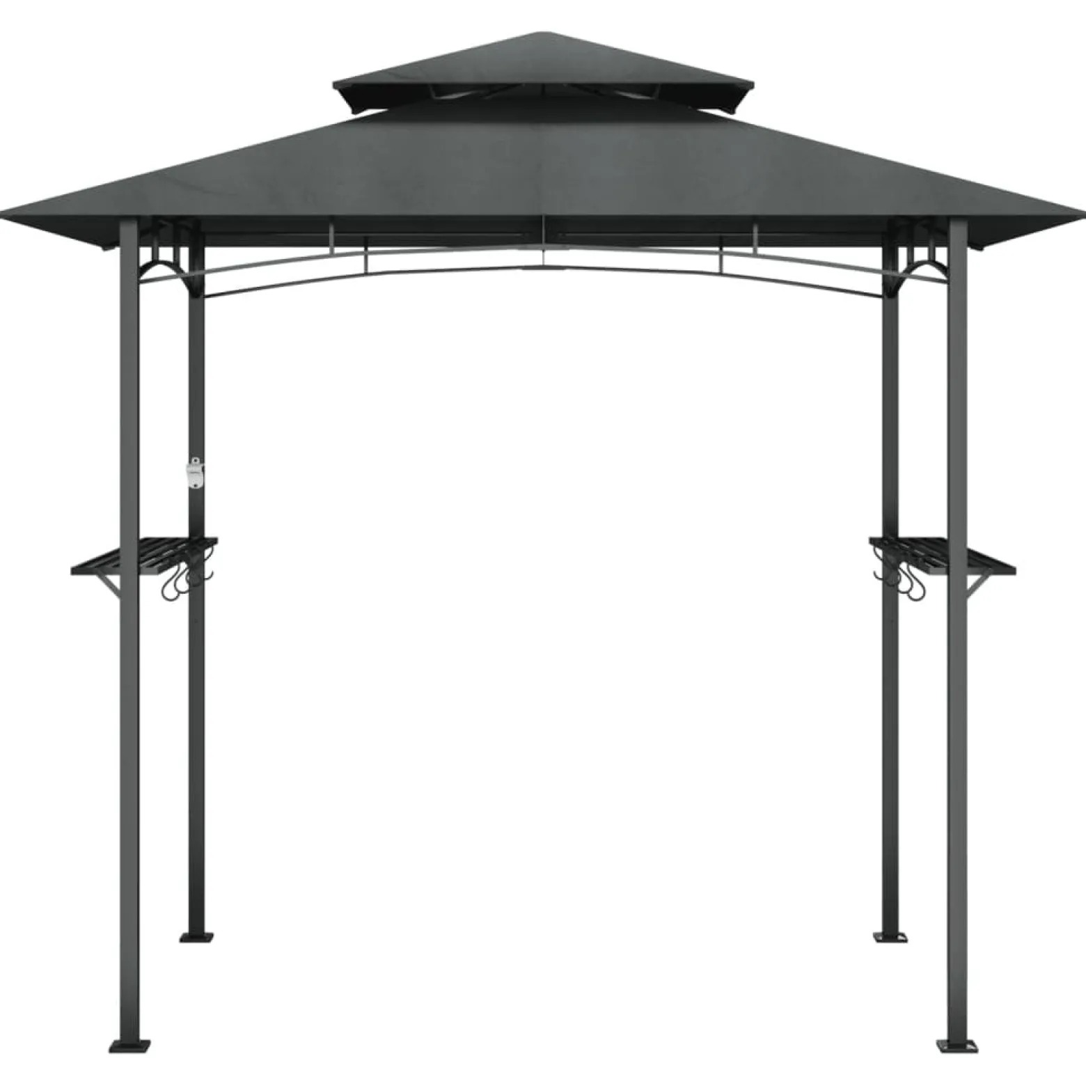 Altana Nad Grill Zadaszenie Nad Grill Antracytowe 240x150x243 cm
