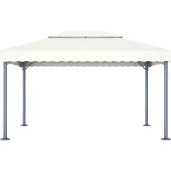 Altana, 400 x 300 cm, kremowa, aluminium