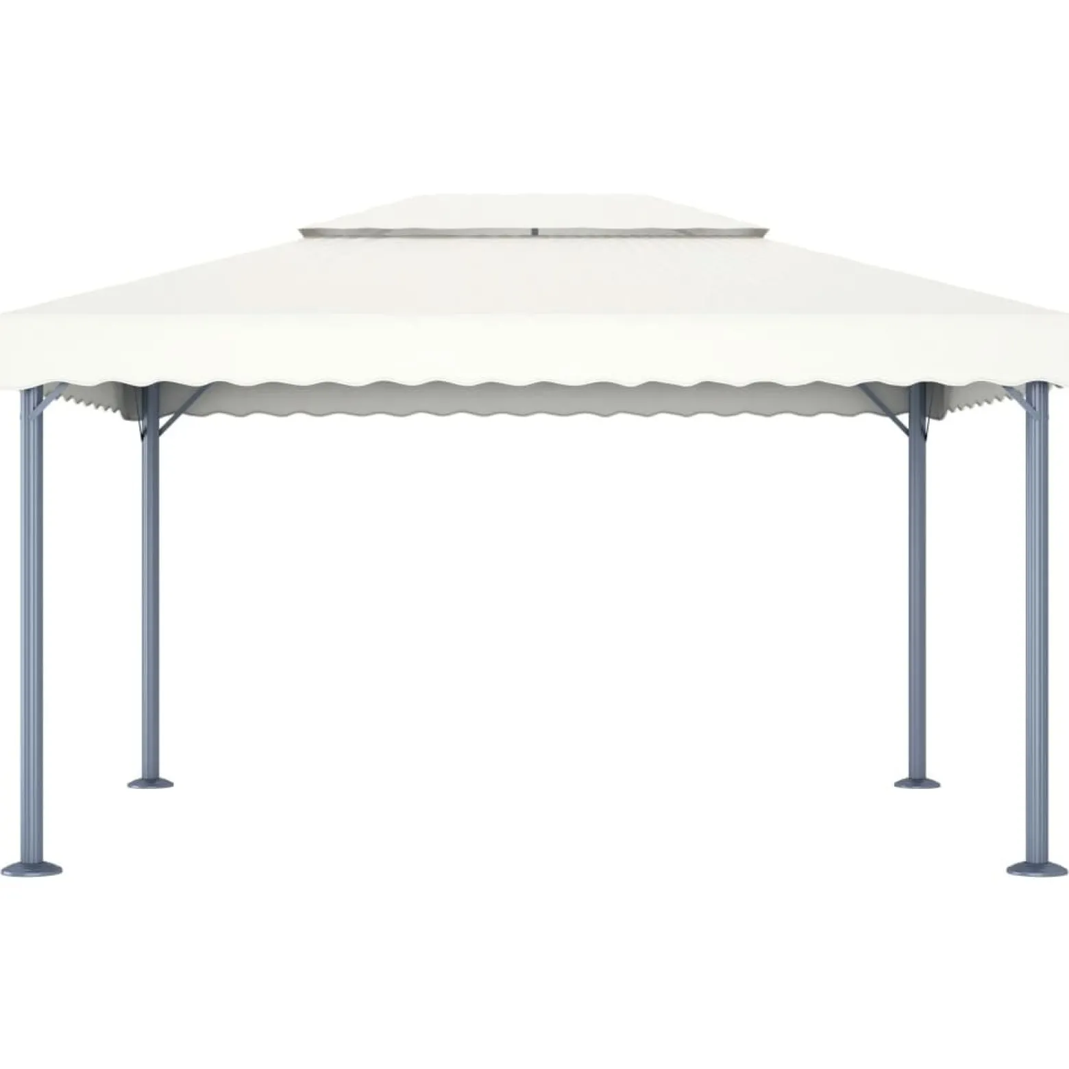 Altana, 400 x 300 cm, kremowa, aluminium