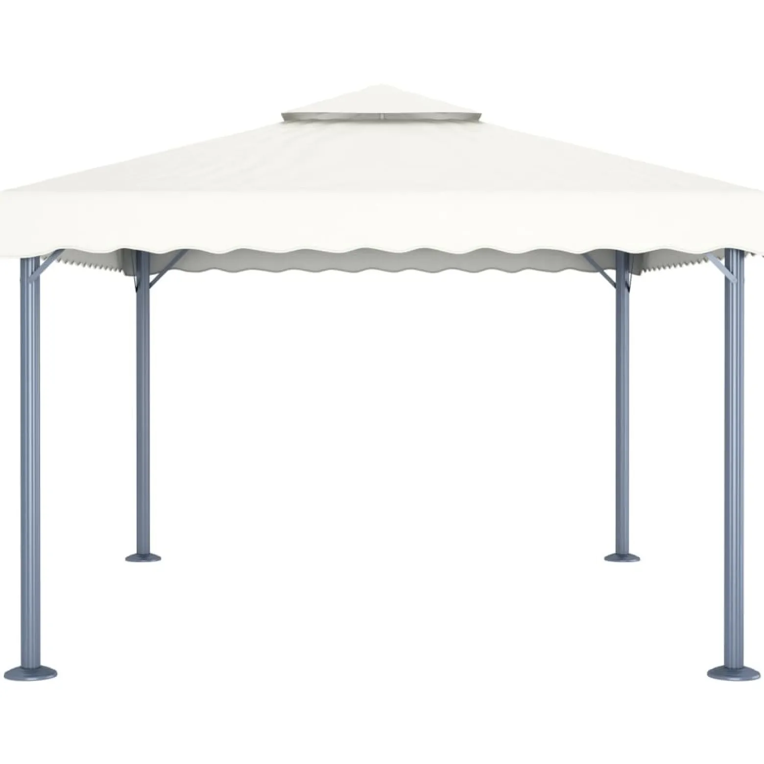 Altana, 400 x 300 cm, kremowa, aluminium