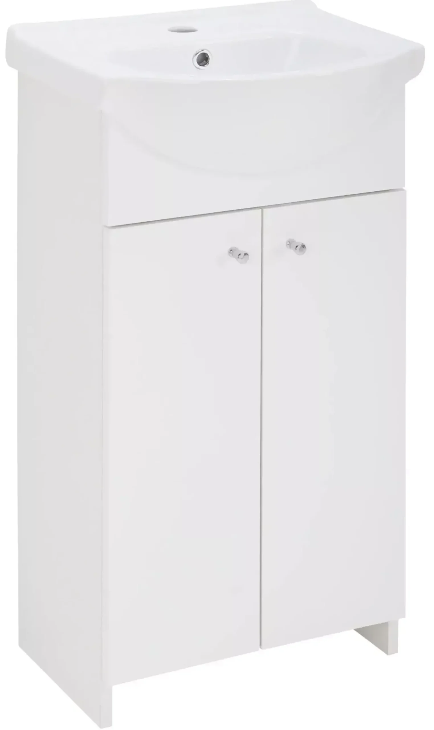 Astor Szafka Z Umywalką 45 cm Pik Biały Połysk