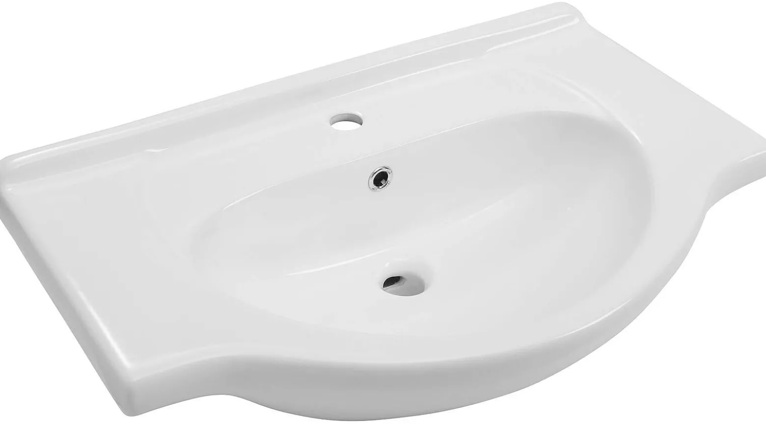 Astor Szafka Z Umywalką 75 cm Lupo Biały Połysk