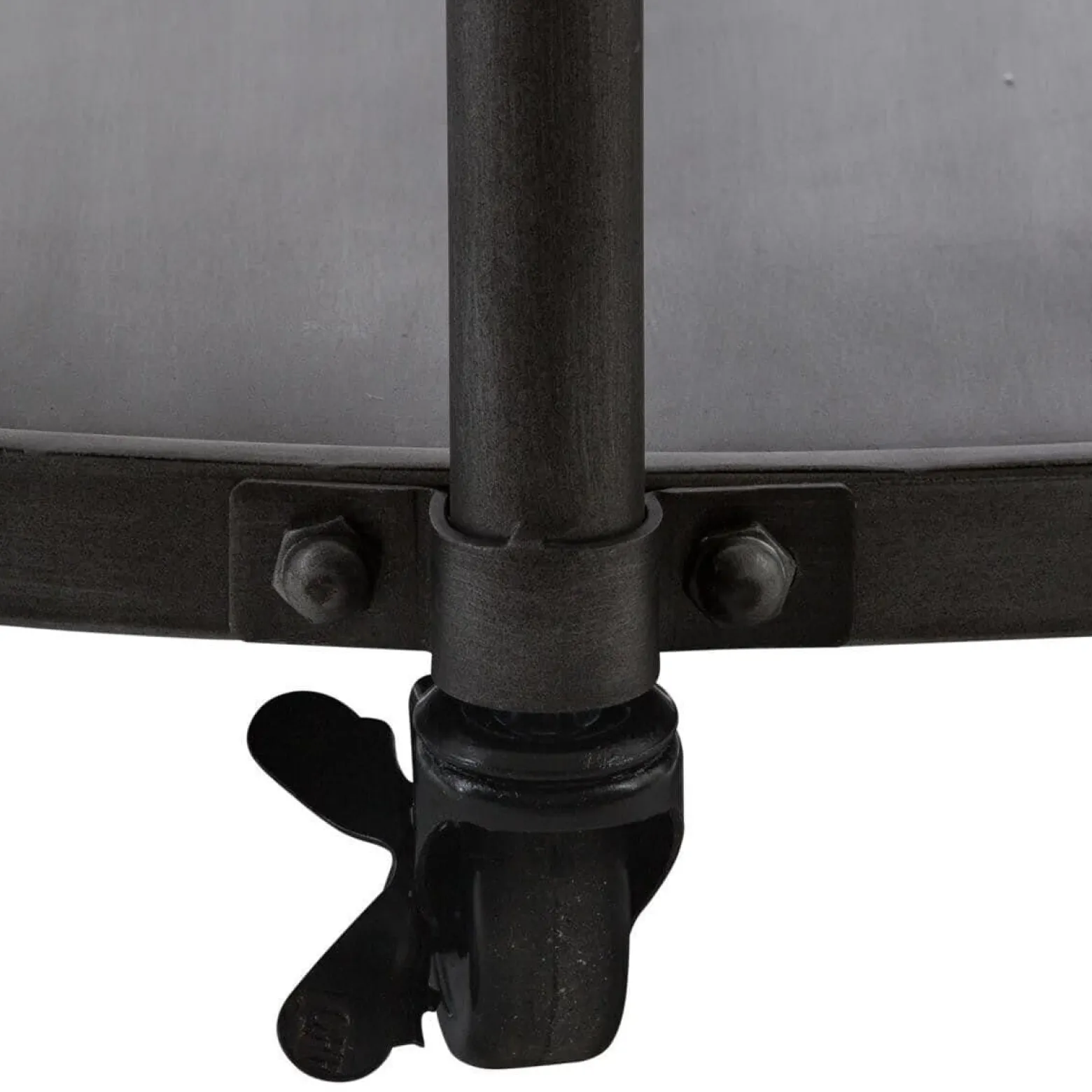 Ława stolik kawowy w stylu LOFT zegar do salonu 90 cm