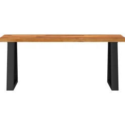 ławka Brąz 110 cm Drewno akacjowe vidaXL