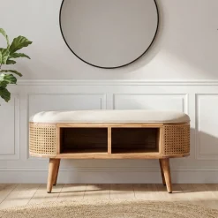 Ławka 90cm Ławka do przedpokoju Lita Ławka do korytarza Sypialnia na buty