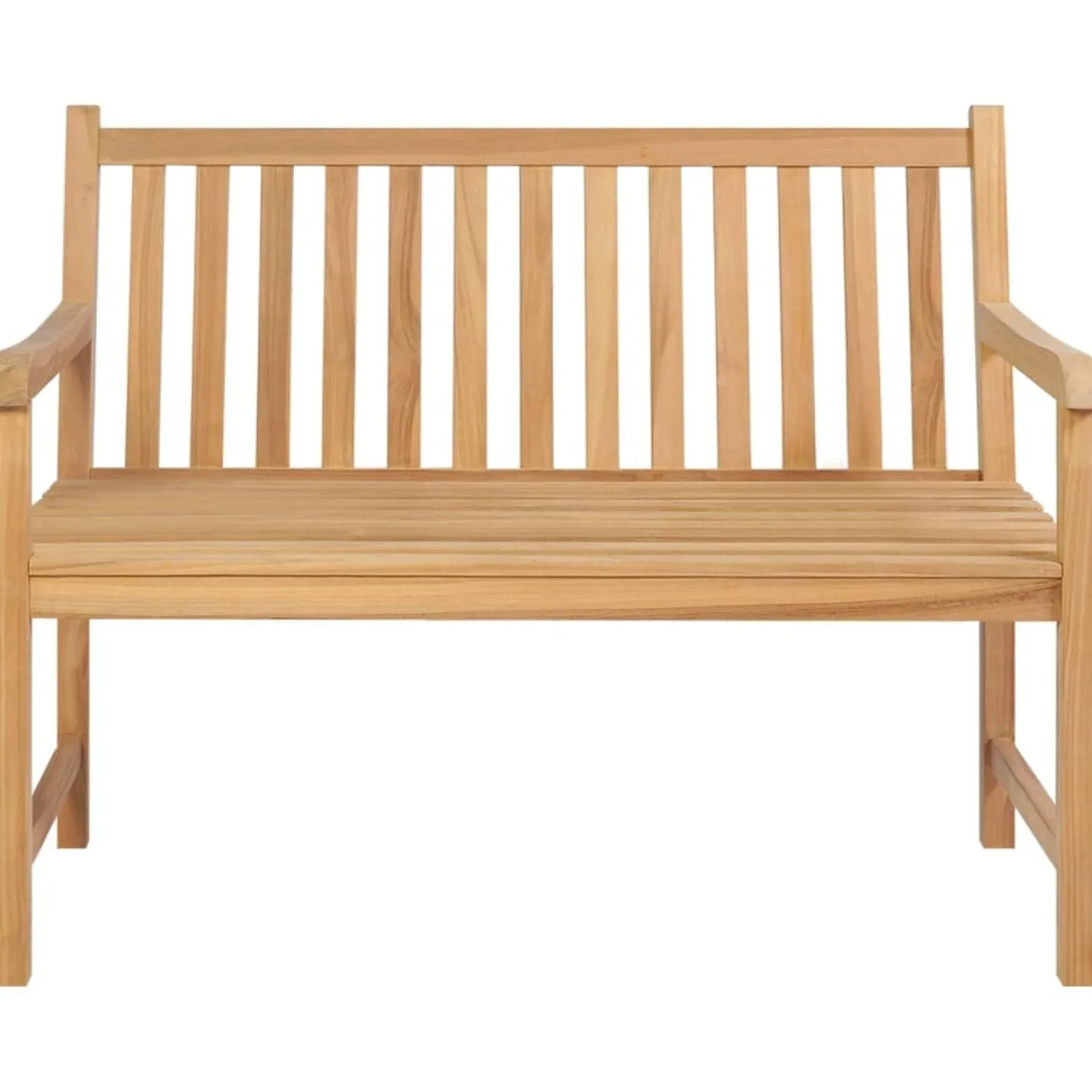 Ławka ogrodowa Brąz 114 cm Drewno vidaXL