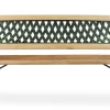 Ławka ogrodowa parkowa drewniana 124x43x74 cm Sofotel