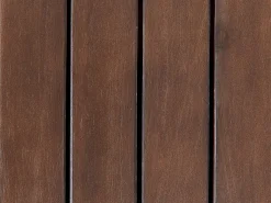 Ławka ogrodowa ze schowkiem 120x60 ciemne drewno