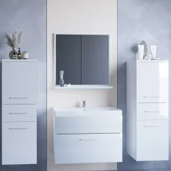 Łazienka LUPIO MINI biały połysk