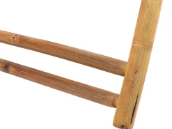 Bambusowy zestaw balkon 2 leżaki i stolik
