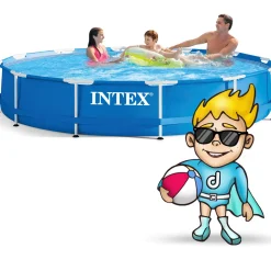 Basen ogrodowy stelażowy 366x76 ogród Intex 28210