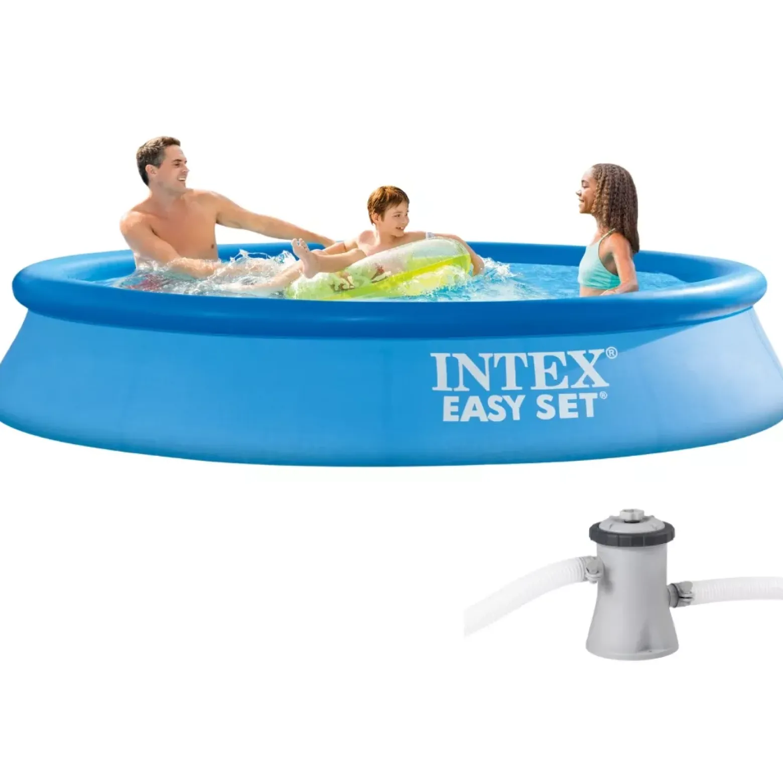 Basen ogrodowy rozporowy pompa wyłącznik różnicowy 305x61cm INTEX 28118 GN