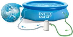 Basen ogrodowy rozporowy 305x76cm Intex zestaw 4w1