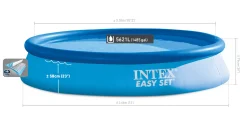 Basen ogrodowy rozporowy z pompą Easy Set 366x76 cm INTEX 28132NP