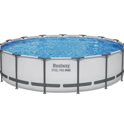 Basen ogrodowy stelażowy 457x107 cm Bestway 56488 11w1 zestaw