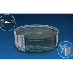 Basen ogrodowy stelażowy 549x122cm Bestway 56462