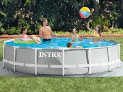 Basen ogrodowy stelażowy 457x107cm Intex zestaw 18w1