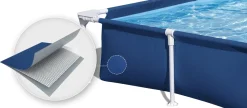 Basen ogrodowy stelażowy 221x150x43cm Bestway