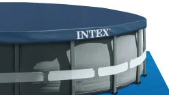 Basen ogrodowy stelażowy z pompą 610x122 cm INTEX Zestaw 11w1