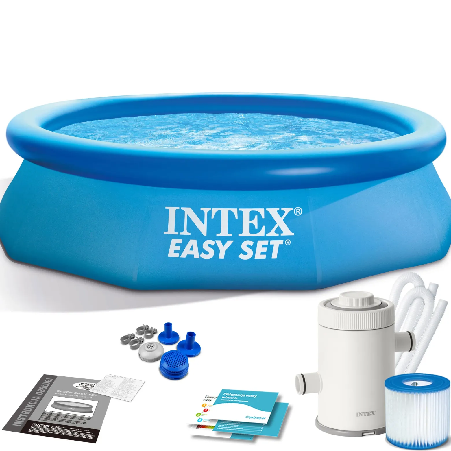 Basen ogrodowy 3w1 z pompą 305x76 Intex 28122