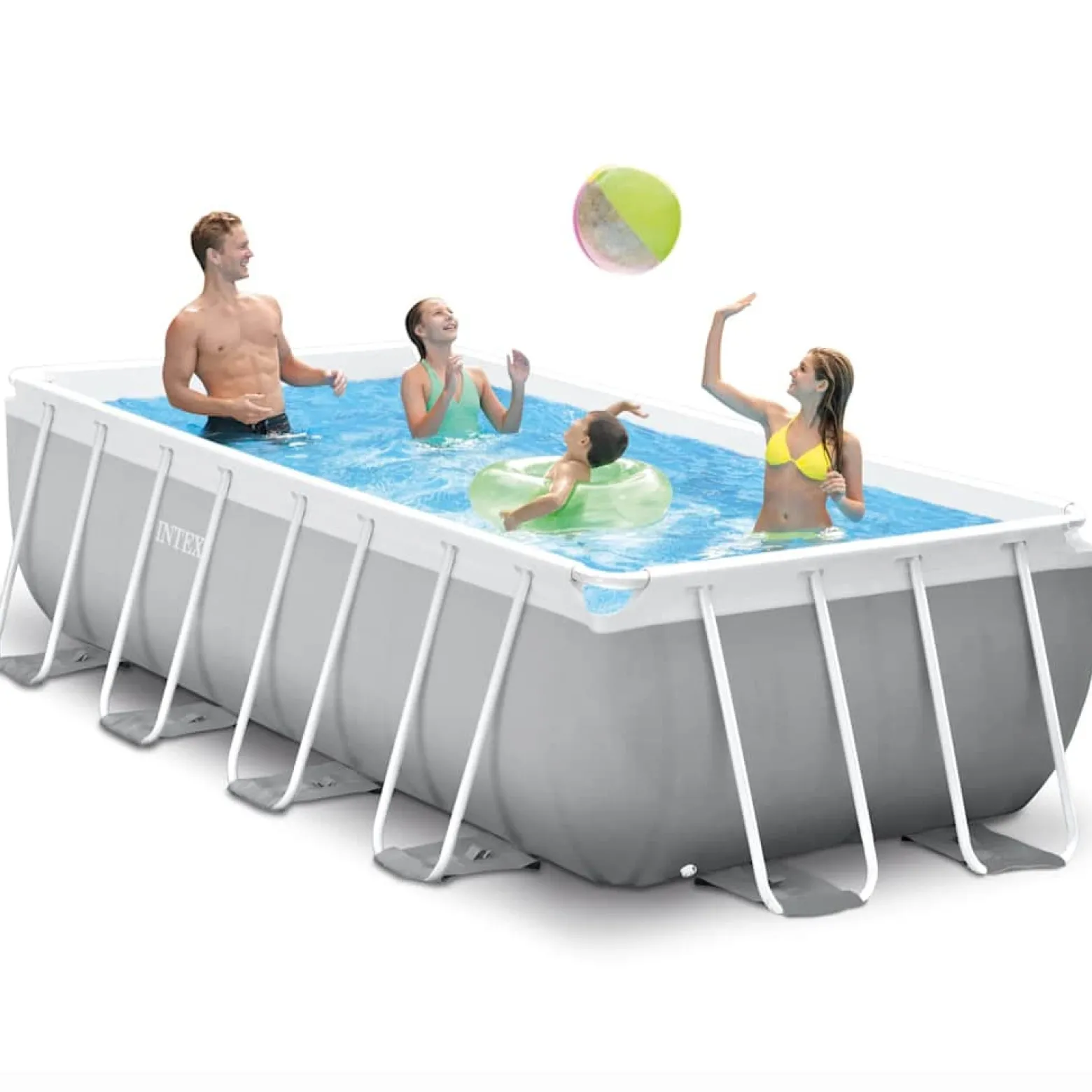 Basen ogrodowy 400 x 200 x 100 cm PVC INTEX