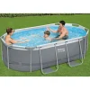 Basen stelażowy ogrodowy Bestway 305x200x84 cm zestaw 17w1