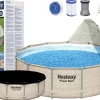 Basen stelażowy ogrodowy 396 x 107 cm Bestway 5614V