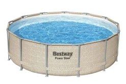 Basen stelażowy ogrodowy 396 x 107 cm Bestway 5614V