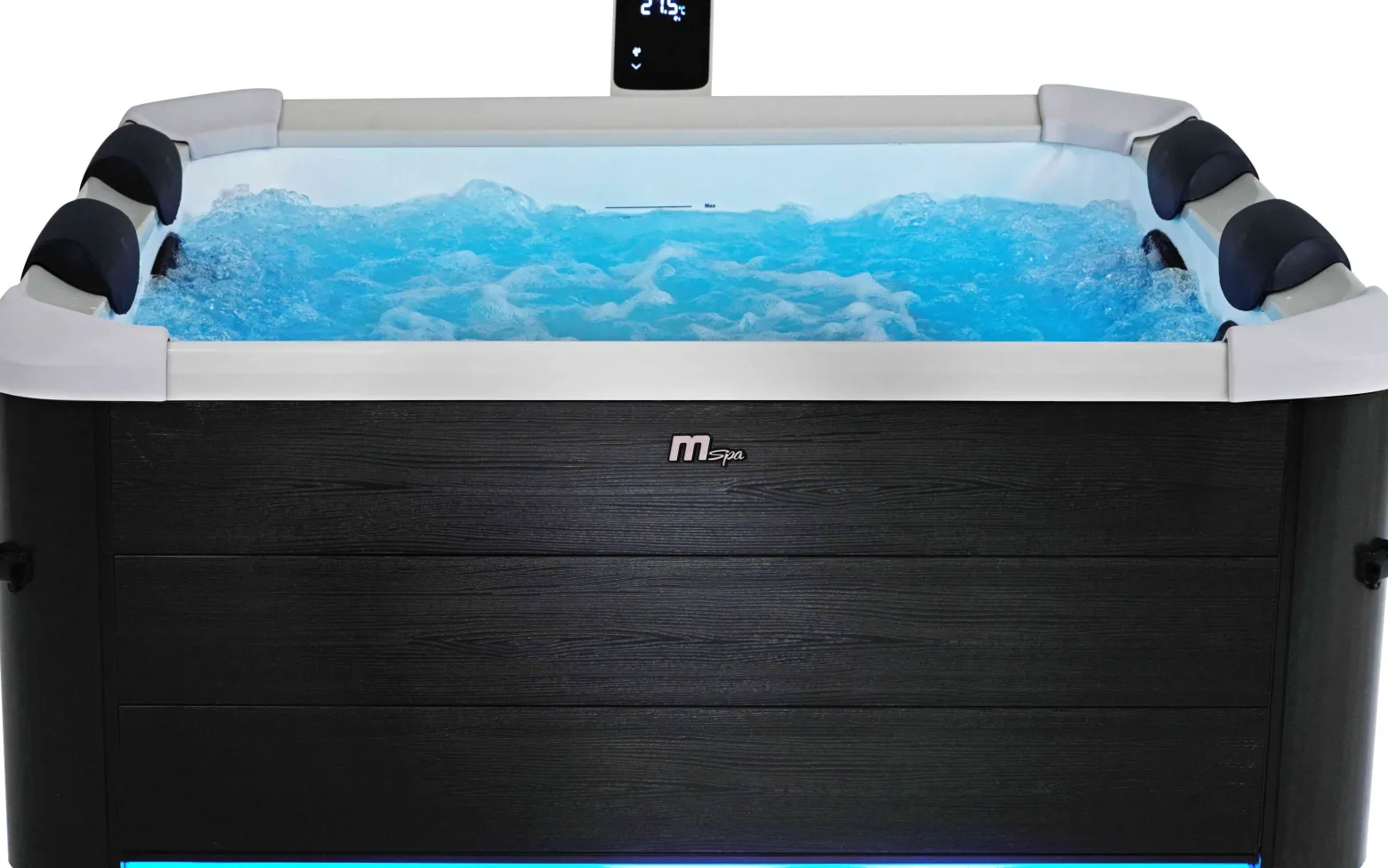 Basen z hydromasażem mSpa Oslo 6 os. SPA panelowe ogrodowe 850l LED Wi-Fi