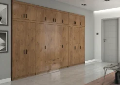 Biała Duża Szafa Garderoba 400cm Nadstawki Modułowa 3 kolory lp