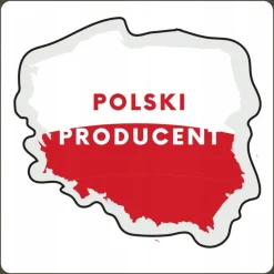 Biała ryflowana szafka z umywalką i blatem 60 cm ASPEN-09-BM złoty stelaż