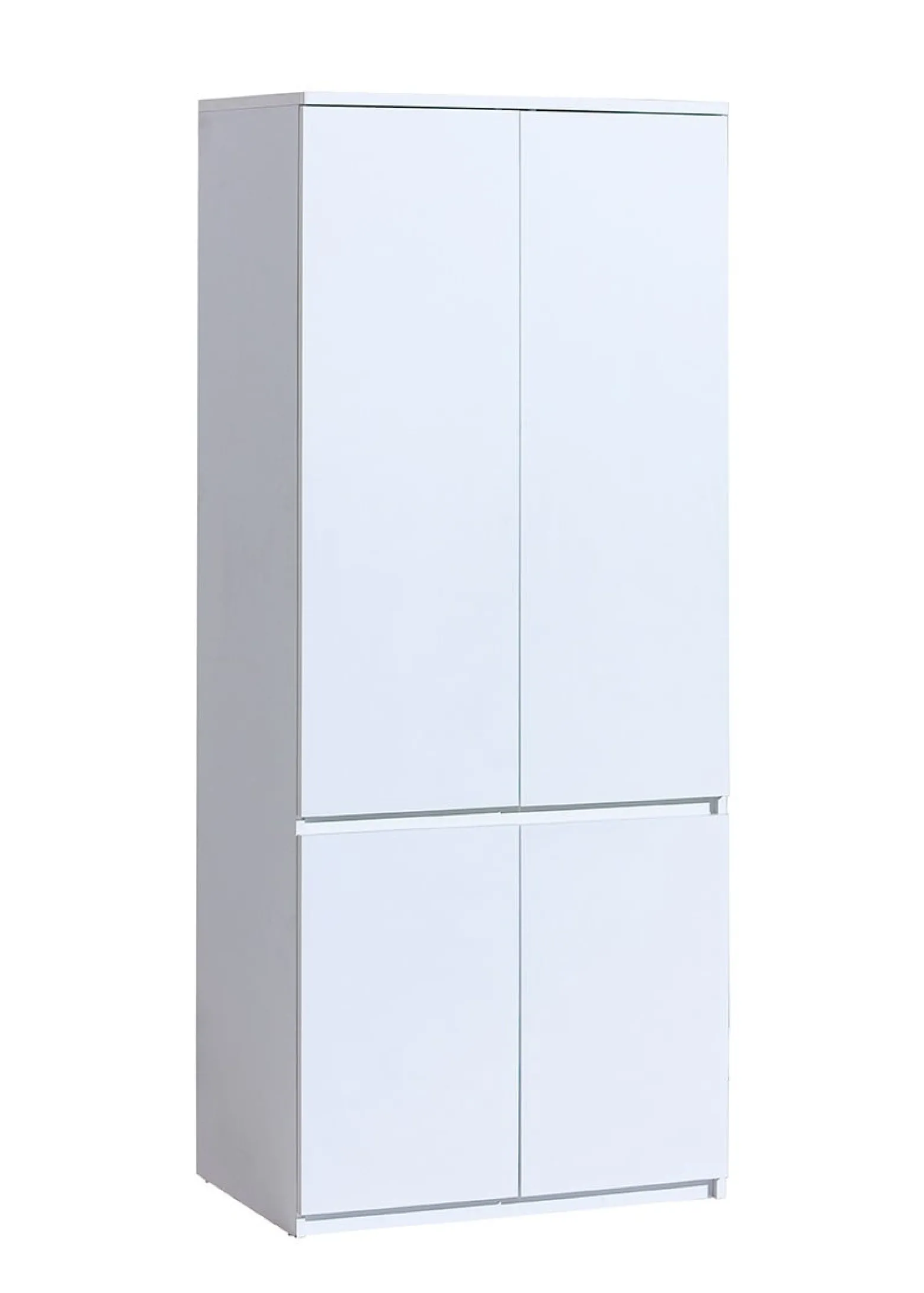 Biała szafa uchylna ubraniowa ARCA 80 cm AR1