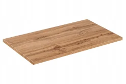 BIAŁA Szafka Pod Umywalkę 80 cm Blat WOTAN Wisząca MADIS