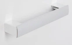 Biały Zestaw do Łazienki Stojący 45cm 4 Elementy