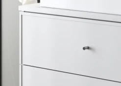 Biały Zestaw do Łazienki 80cm Szafka z Blatem Marco