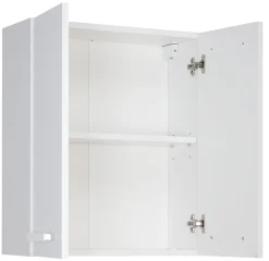 Biały Zestaw do Łazienki Stojący 55cm 6 Elementów