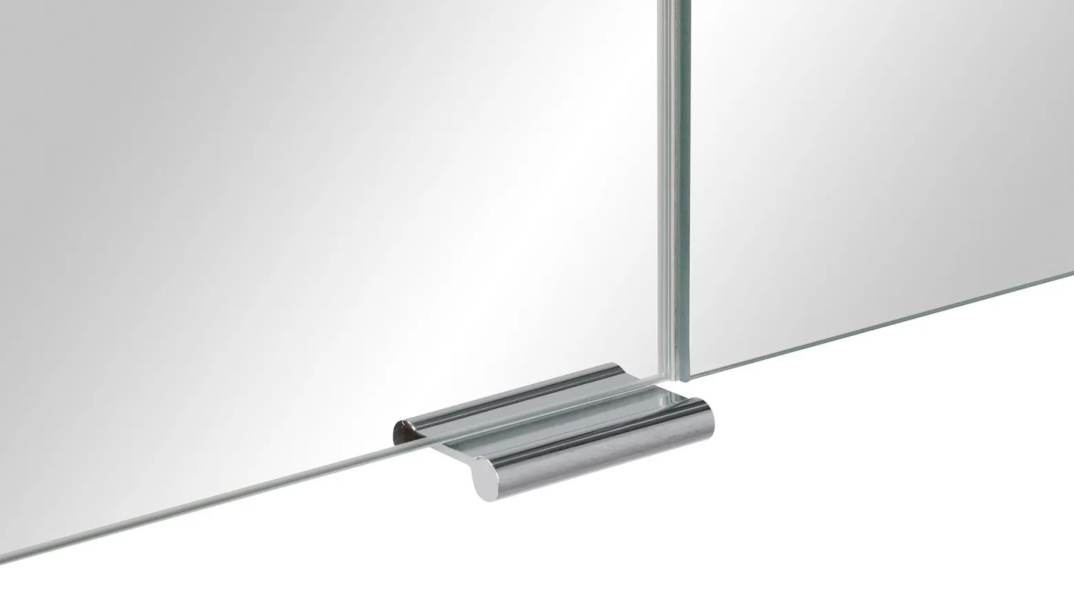 Biały Zestaw Mebli Łazienkowych 60cm Szafka z Umywalką Półsłupek Lustro