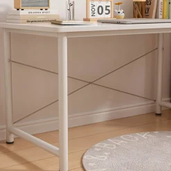 Biurko komputerowe młodzieżowe stolik białe nowoczesne loft duże 100 cm