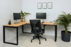 Biurko LOFT Narożne Dąb Lancelot