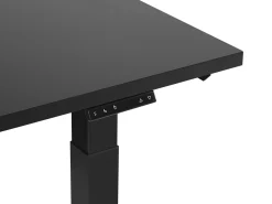 Biurko regulowane elektrycznie 160x72 czarne