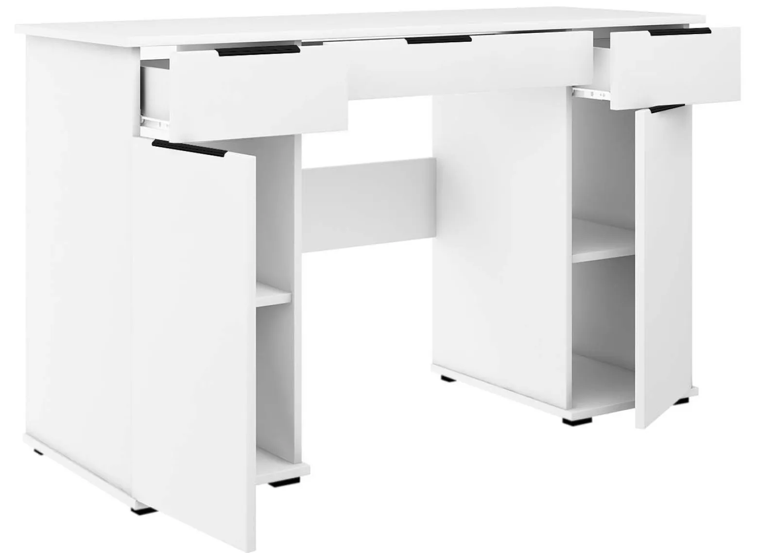 Biurko Abs B1 Białe/K 124X45 Cm