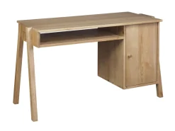 Biurko drewniane OREGON WOOD, kolor dębowy