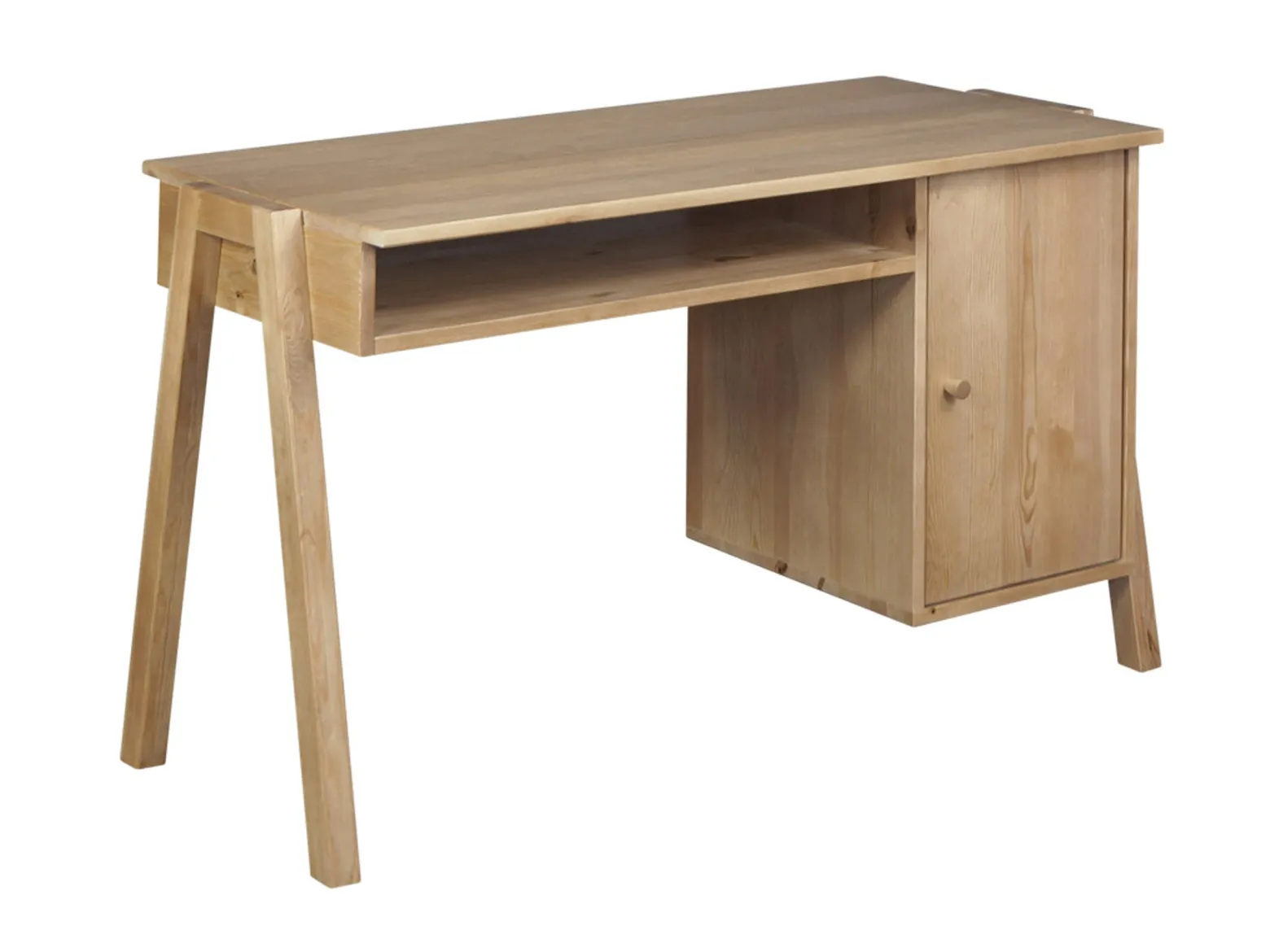 Biurko drewniane OREGON WOOD, kolor dębowy