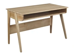 Biurko drewniane SCANDINAVIAN WOOD, kolor dębowy