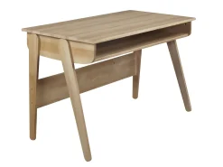 Biurko drewniane SCANDINAVIAN WOOD, kolor dębowy