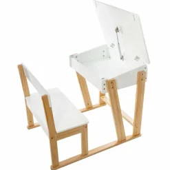 Biurko dziecięce retro ze schowkiem, Atmosphera for Kids