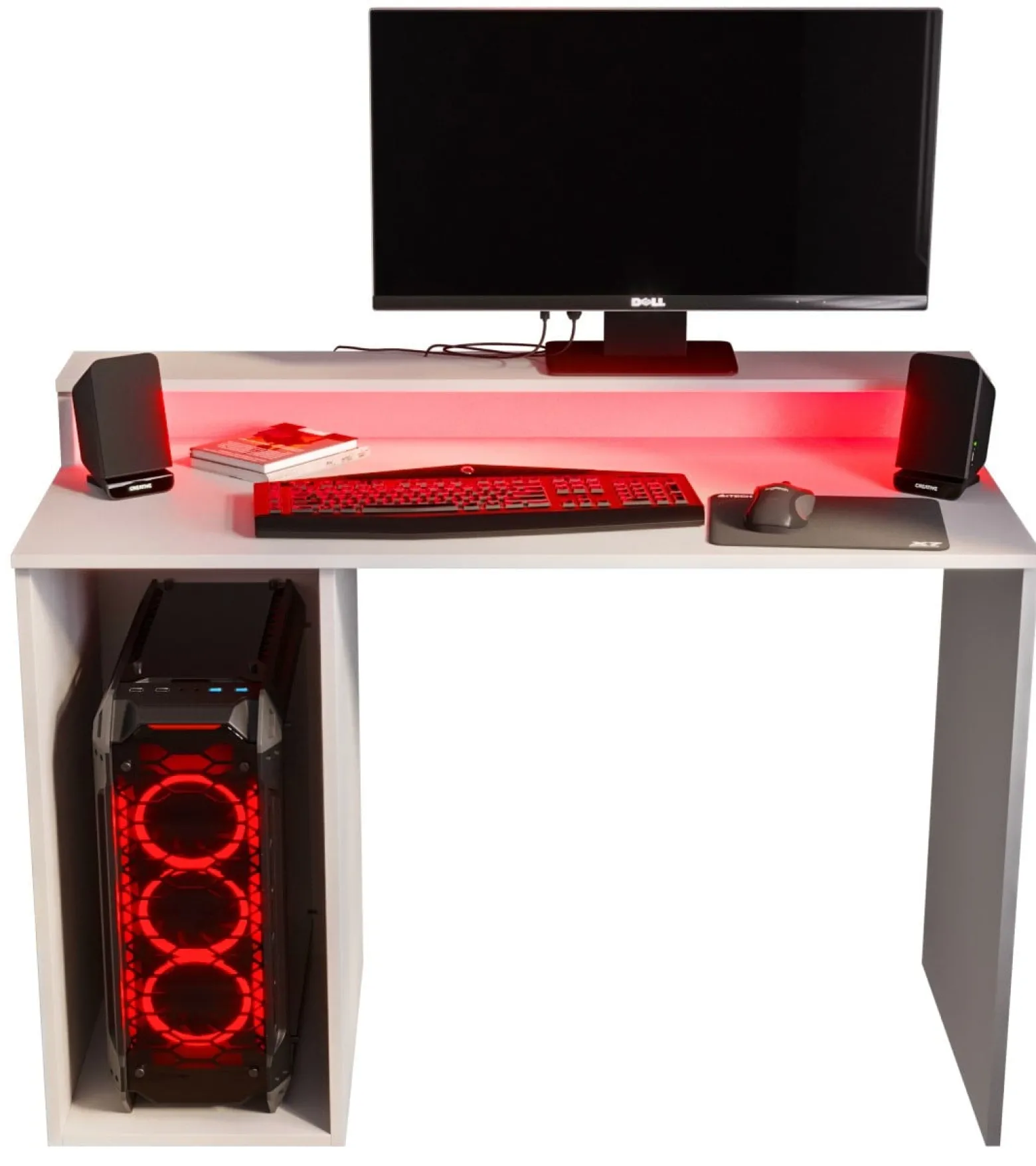 Biurko GAMER 2 - biały szer. 107 cm