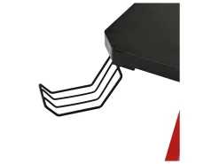 Biurko gamingowe Graz 120 cm czarno-czerwone