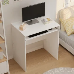 Biurko komputerowe stolik białe loft 70cm